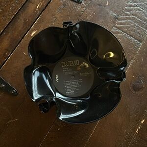 Repurposed vinyl record bowl!